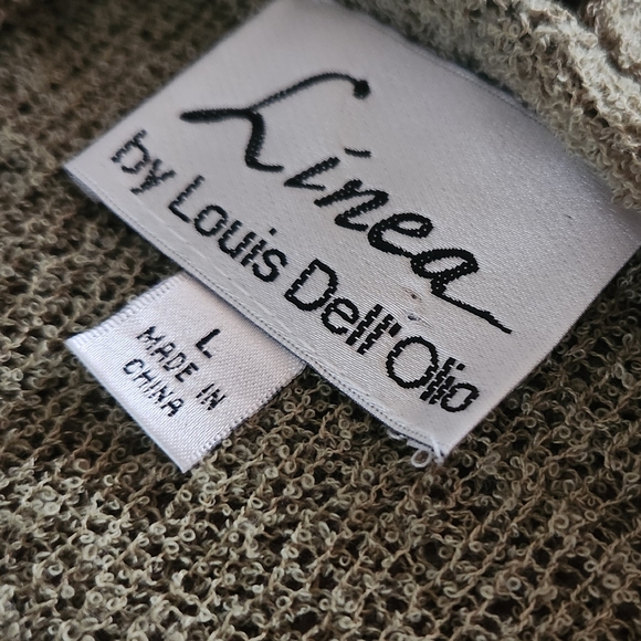 Vintage Linea by Louis Dell Olio Open Green Cardigan 💚 - Picture 5 of 7